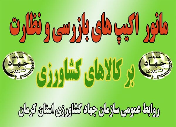 علاوه بر گشتهای بازرسی و نظارت، گشتهای مشترک با قاضی تعزیرات، فرمانداری، بسیج اصناف در شهرستان رفسنجان اجام می شود