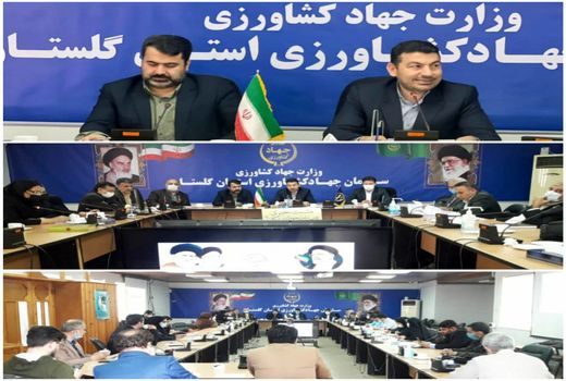 برگزاری نشست خبری رییس سازمان جهادکشاورزی استان گلستان با اصحاب رسانه