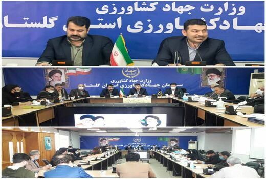برگزاری نشست خبری رییس سازمان جهادکشاورزی استان گلستان با اصحاب رسانه