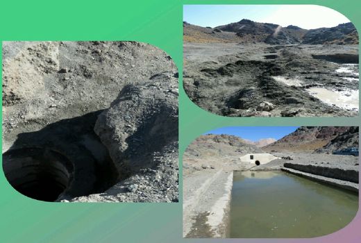 احیا و مرمت قنات سولابست بخش درح شهرستان سربیشه
