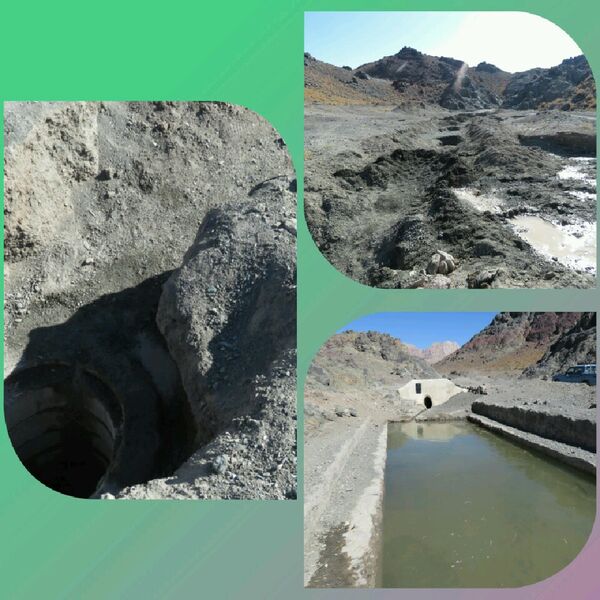 احیا و مرمت قنات سولابست بخش درح شهرستان سربیشه