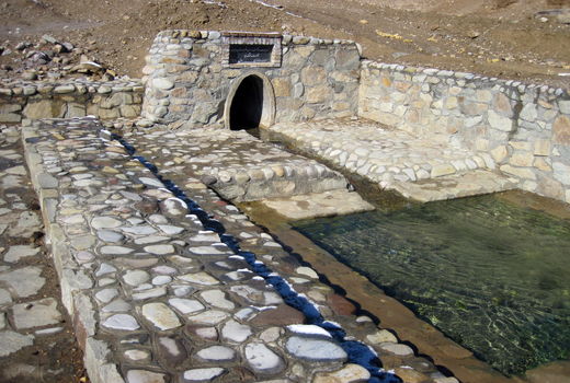 مرمت قنوات در راستای کاهش اثرات خشکسالی