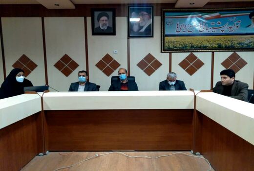 برگزاری جلسه با گلخانه داران بخش صالح آباد