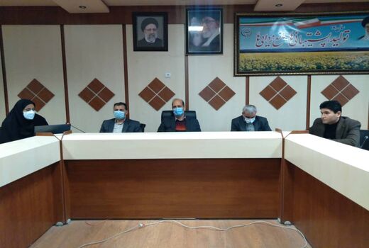 برگزاری جلسه با گلخانه داران بخش صالح آباد