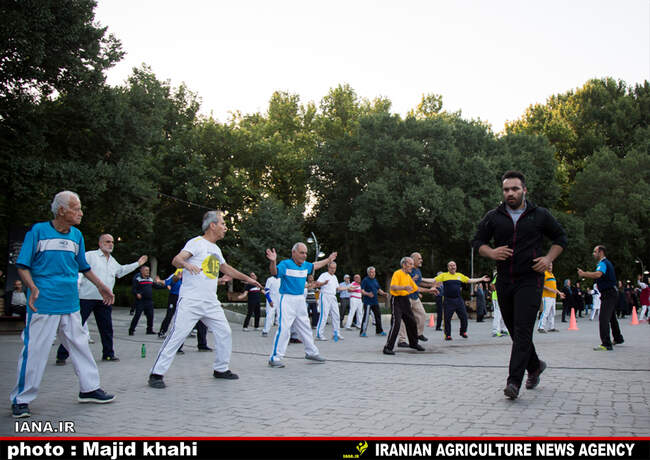 نرمش صبحگاهی