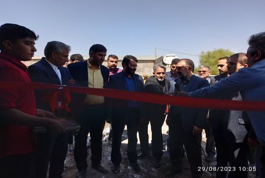 افتتاح سه پروژه مهم به مناسبت هفته دولت در شهرستان فریمان