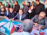 برپائی میز خدمت سازمان جهادکشاورزی استان البرز در مصلی نمازجمعه کرج