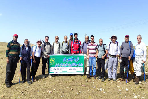  صعود موفقیت آمیز گروه کوهنوردی سازمان جهادکشاورزی آذربایجان شرقی به قله 3184 متری سلطان سنجر 