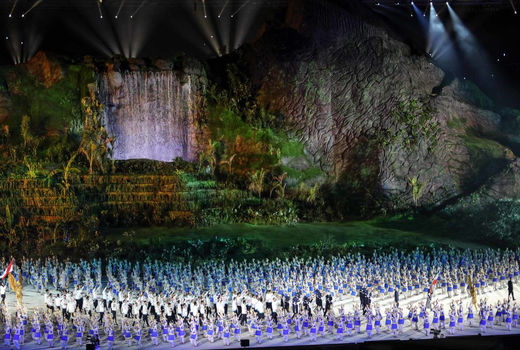 افتتاحیه بازی‌های آسیایی ۲۰۱۸ اندونزی
