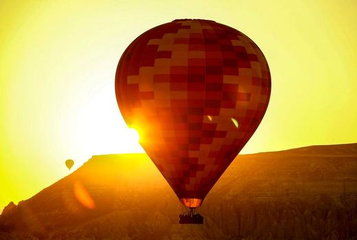 بالون‌سواری در کاپادوکیای ترکیه 
