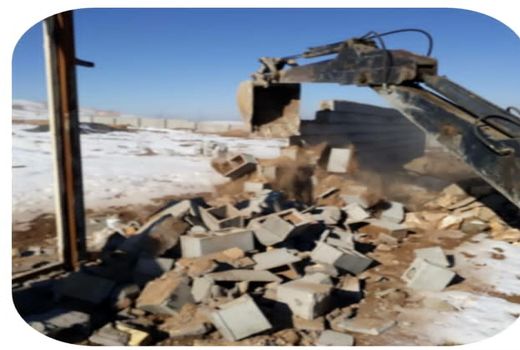 آزادسازی حدود 500مترمربع از اراضی کشاورزی در شهرستان الگودرز