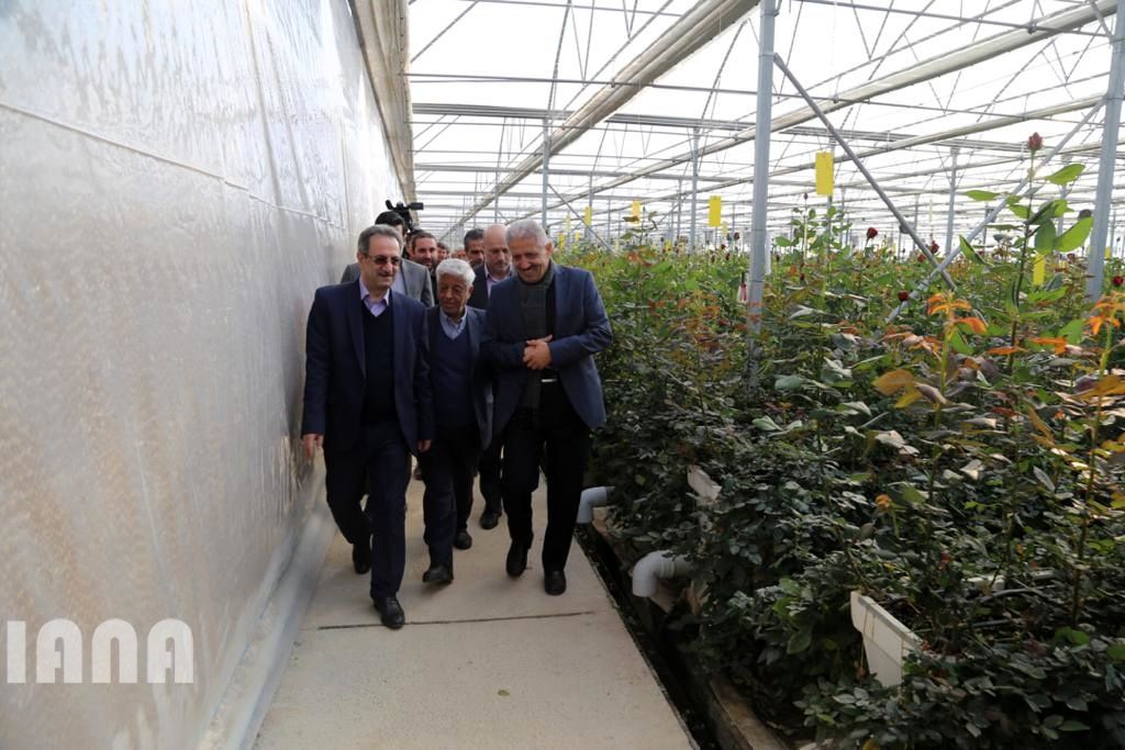 بازدید و بهره برداری از پروژه های بخش کشاورزی استان تهران با حضور سرپرست وزارت جهاد کشاورزی