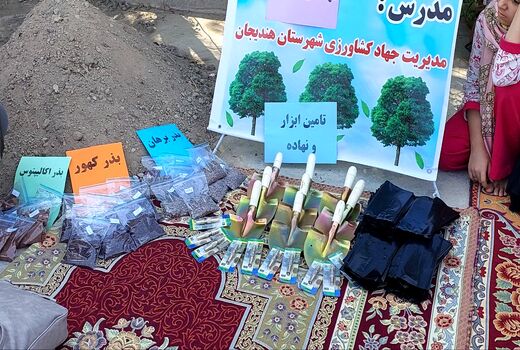 توزیع ابزار ونهاده برای طرح توان افزایی زنان روستایی در هندیجان