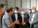 بازدید رئیس سازمان و هیئت همراه از کارخانه پروماک شهرستان سبزوار