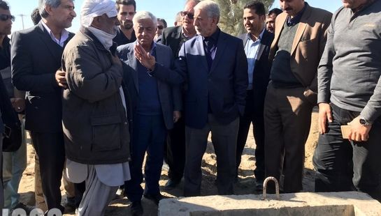 بازدید سرپرست وزارت جهاد کشاورزی از اجرای طرح ۴۶ هزار هکتاری آبیاری دشت سیستان 