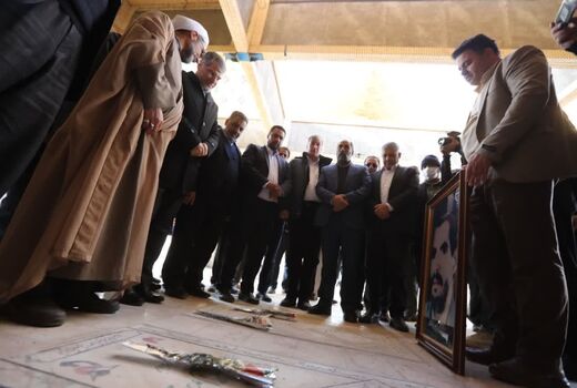 وزیر جهاد کشاورزی وارد شهرستان مروست استان یزد شد