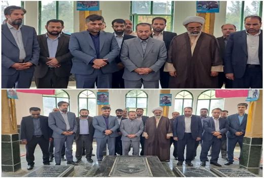 تجدید میثاق با آرمان‌های شهدا در ششمین روز هفته دولت 