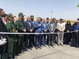 افتتاح یک جاده بین مزارع در بیضا