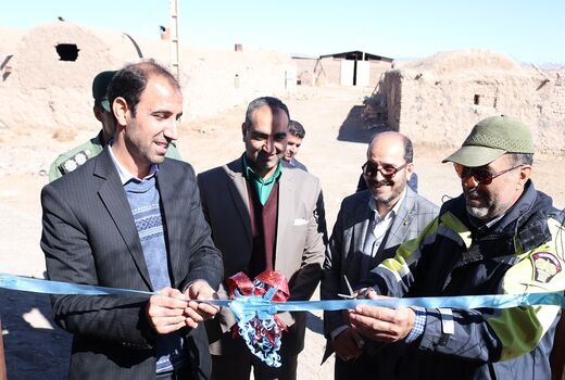 افتتاح پروژه آبیاری تحت فشار شهرستان خوسف خراسان جنوبی