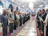 جهادگران استان سمنان مزار شهدا را گلباران کردند