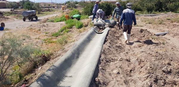 بتن پارچه‌ای نوآوری مؤثر برای توسعه زیرساخت‌های کشاورزی ایران است 

