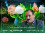 پیش‌بینی تولید پنج میلیون و ۲۰۰ هزار قطعه ماهی زینتی در همدان