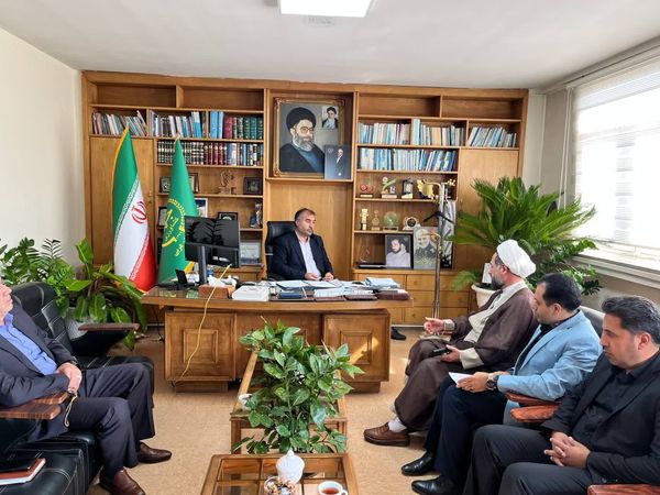  دیدار مدیر کل اوقاف و امور خیریه آذربایجان‌غربی با رئیس سازمان جهاد کشاورزی استان