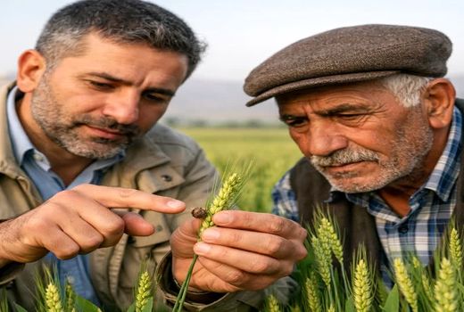 آغاز ورود سن های زمستان گذران به مزارع غلات و لزوم آماده‌باش کشاورزان

