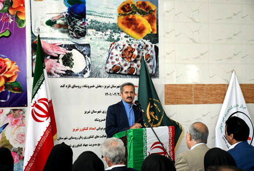جشنواره پخت نان سنتی ختاب در شهرستان تبریز برگزار شد