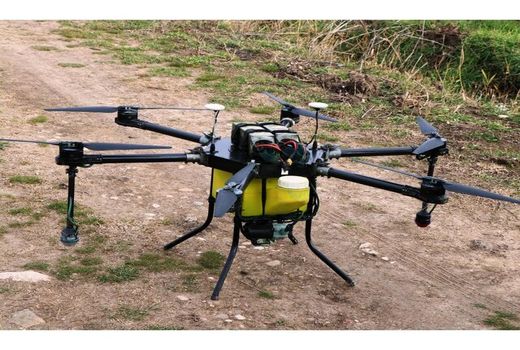 ورود پهباد های سمپاش به ناوگان مکانیزاسیون کشاورزی استان /تاثیر قابل توجه در بهبود عملکرد وافزایش تولید