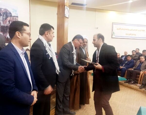 مراسم تجلیل از جهادگران بخش خصوصی در مقابله با سیل استان گلستان برگزار شد