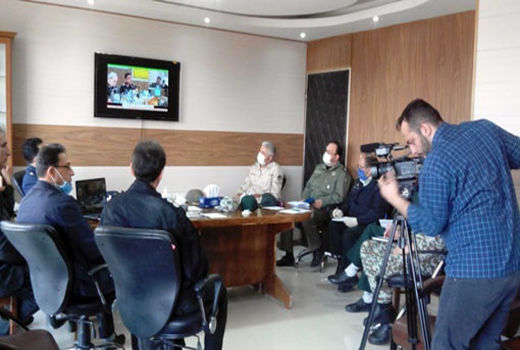 برگزاری جلسه هماهنگی و چگونگی تداوم آموزش های کشاورزی کارکنان وظیفه نیروهای مسلح به صورت ویدئو کنفرانس در تبریز