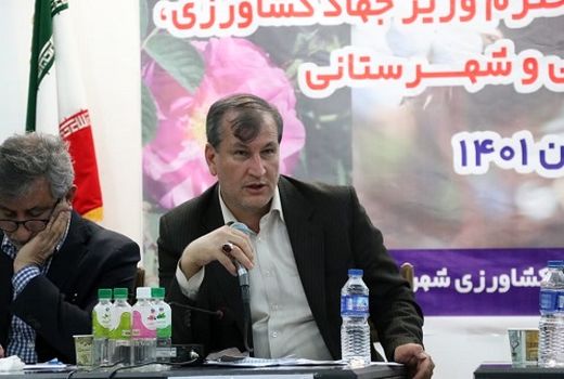 پروژه های مهم کشاورزی در داراب دنبال می شود