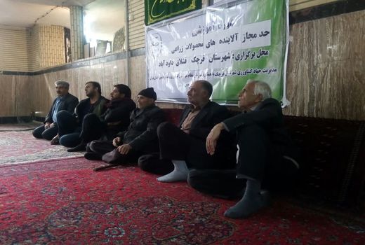 بهره برداران شهرستان قرچک با حد مجاز آلاینده های محصولات زراعی آشنا شدند