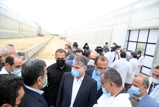 بازدید وزیر جهاد کشاورزی از پروژه های شهرستان بابلسر و فریدونکنار در سفر هیئت دولت به مازندران