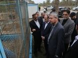 بازدید وزیر جهاد کشاورزی از پروژه تصفیه آب و طرح تحول نخیلات در شهرآبپخش شهرستان دشتستان
