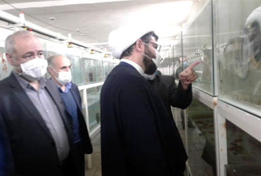  بازدید مسئول حوزه نمایندگی ولی فقیه در سازمان شیلات ایران از مزرعه پرورش ماهیان دیسکس شهرستان تبریز