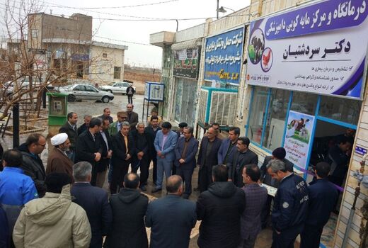 افتتاح کلینیک و مرکز واکسیناسیون دامپزشکی بشرویه در دومین روز دهه فجر