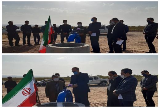 افتتاح دو پروژه آبیاری کم فشار در فردوس 