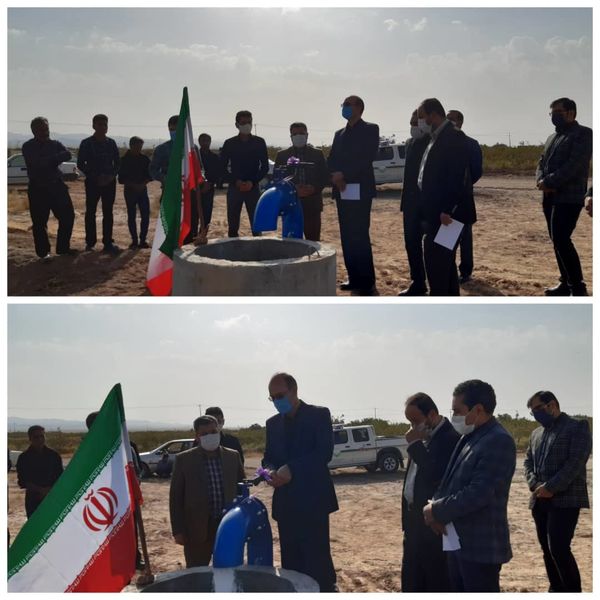 افتتاح دو پروژه آبیاری کم فشار در فردوس 