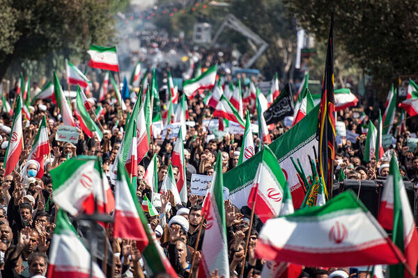 امضای طومار محکومیت اغتشاشگران توسط کارکنان سازمان جهاد کشاورزی خوزستان