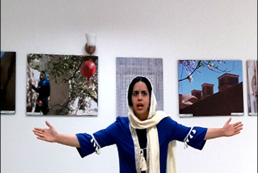 هنرنمایی بانوی نقال در گفت‌وگوی فرهنگی ایران و اوکراین