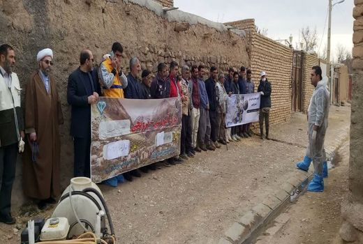 برگزاری چهارمین اردوی جهادی اداره کل دامپزشکی استان قزوین در آوج