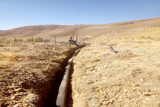 طرح 82هکتاری آبیاری کم فشار تجمیعی روستای پیرده تحویل موقت شد