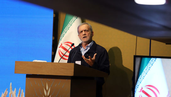 حضور رئیس جمهور در همایش جهش تولید در دیمزارها در وزارت جهاد کشاورزی