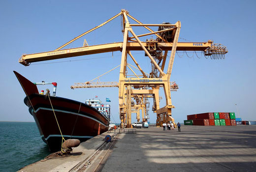 ورود ۵۰۳ هزار تن انواع کالا به کشور در یک هفته