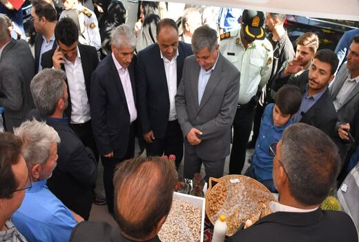 نخستین جشنواره بادام خسروشاه با هدف توسعه کشت کم‌آب‌بر برگزار شد