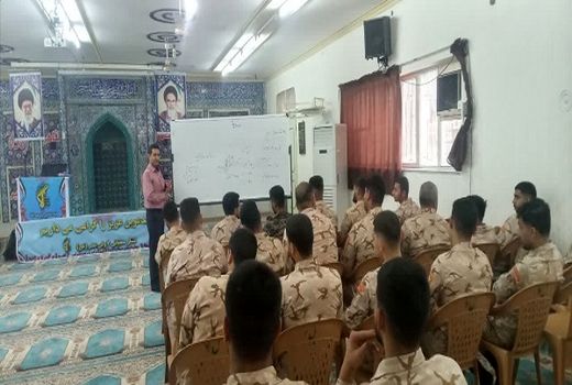 آشنایی کارکنان وظیفه با نکات کاربردی و اجرایی نقشه برداری اراضی