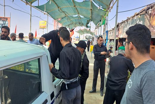 برپایی موکب جهاد کشاورزی شهرستان کارون