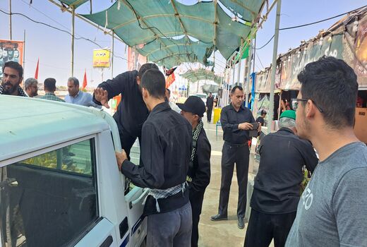 برپایی موکب جهاد کشاورزی شهرستان کارون